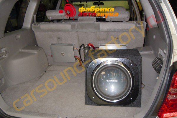 Сабвуфер Rockford-Fosgate P2 Rockford-Fosgate P2 Toyota Highlander