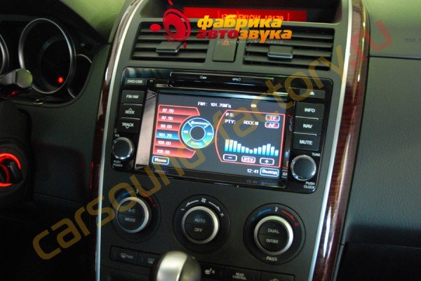 установка автомагнитолы Phantom Mazda CX-9 Mazda CX-9