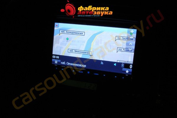установка GSP модуля на Pioneer AVH-P8400BT - Lexus LX 470