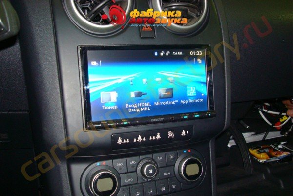 автомагнитола Sony Sony XAV-712BT Nissan Qashqai