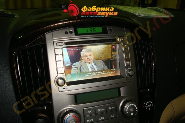 Подключение TV-тюнера к штатной магнитоле carsound Hyundai Starex