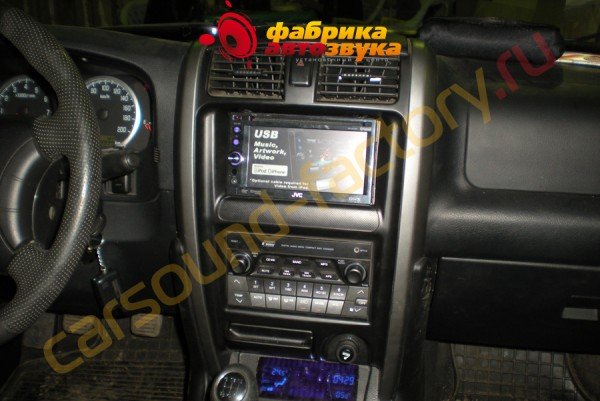 установка автомагнитолы JVC KW-AVX740 JVC KW-AVX740 Great Wall Hover