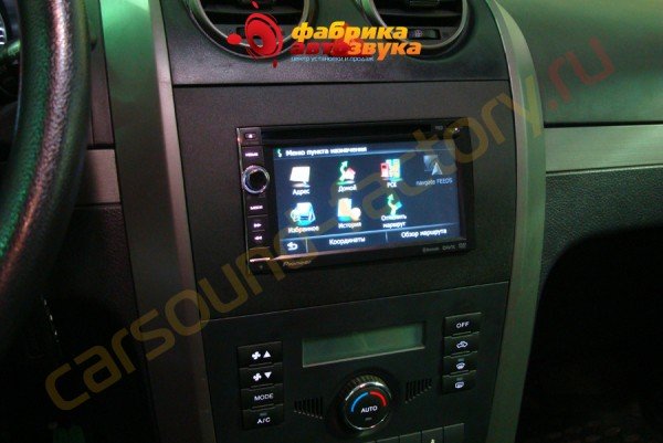 Установка головного устройства Pioneer Avic F930BT Pioneer Avic F930BT Great Wall Hover
