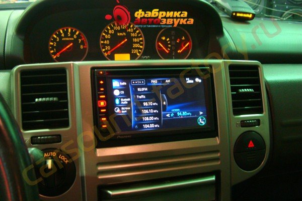 магнитола pioneer avic-f950bt Pioneer AVIC-F950BT Nissan X-Trail