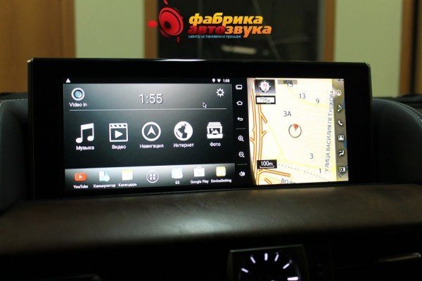 Android в автомобиль - Lexus LX 2016+
