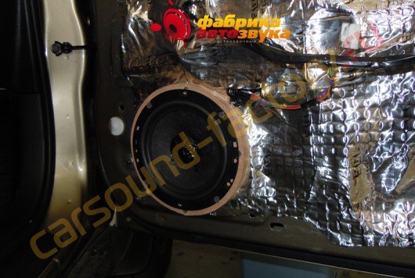 Установка компонентной акустики DLS B6A Subaru Outback