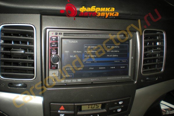 автомагнитола Kenwood DDX-3058 Kenwood DDX-3058 SsangYong Actyon