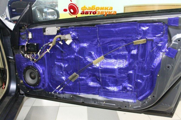 Шумоизоляция дверей Индиго Infiniti G 35