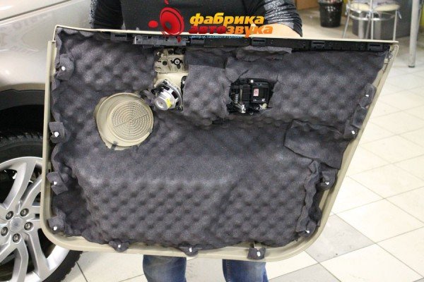 грамотная шумоизоляция авто - Land Rover Range Rover Discovery Sport