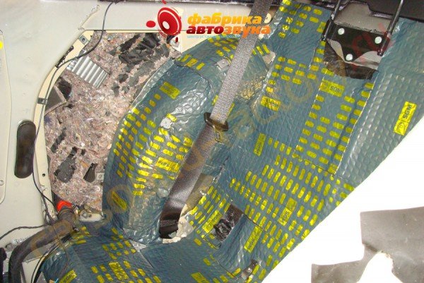 шумоизоляция колесных арок SGM Ferrari Scaglietti
