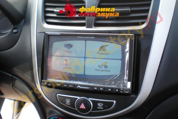 Автомагнитола 2din Pioneer из Китая Hyundai Solaris