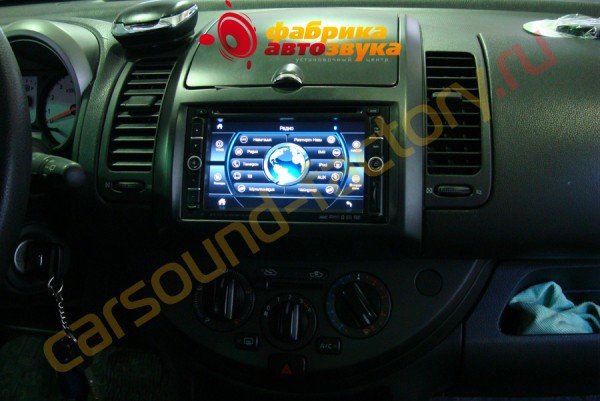 автомагнитола - Nissan Note