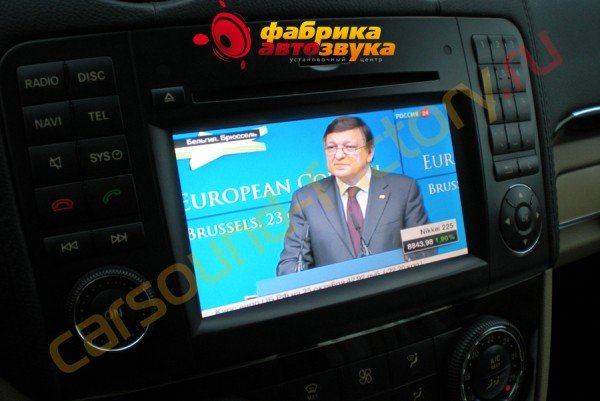 цифровой тв тюнер к штатному монитору AVIS AVS5000DVB Merсedes GL