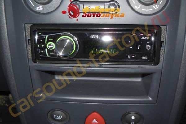 Магнитола JVC KD-R707 JVC KD-R707 Renault Megane 2