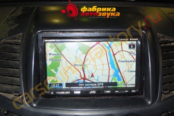 Установка магнитолы JVC KW-NX7000 Mitsubishi L200