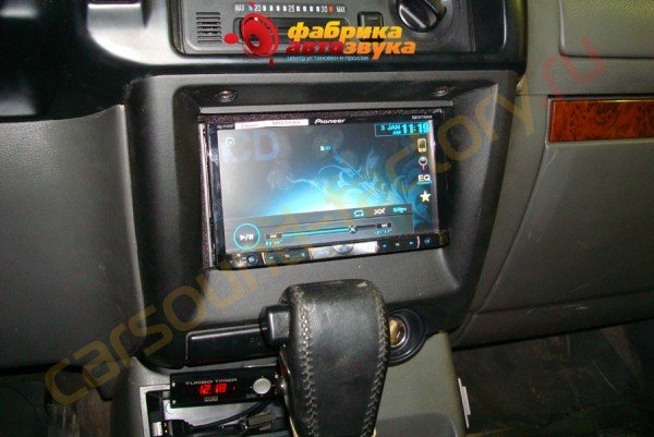 Установка автомагнитолы Pioneer AVH-P8400BT Pioneer AVH-P8400BT ISUZU Trooper