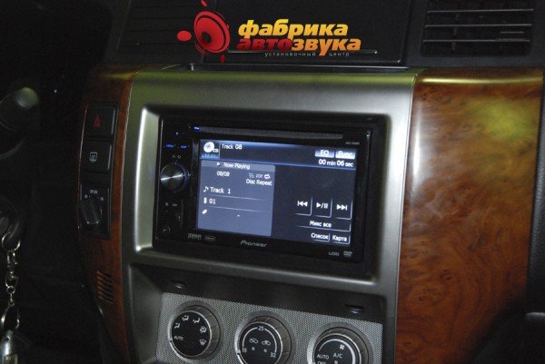 Установка магнитолы Pioneer Pioneer AVIC-F900BT Nissan Patrol