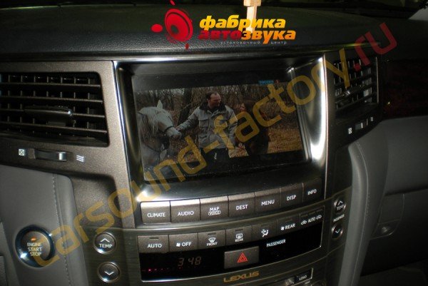 подключение тв-тюнера к штатному монитору AVIS Lexus LX 570