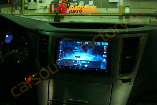 двухдинка пионер пионер avh-x8500bt Subaru Legacy