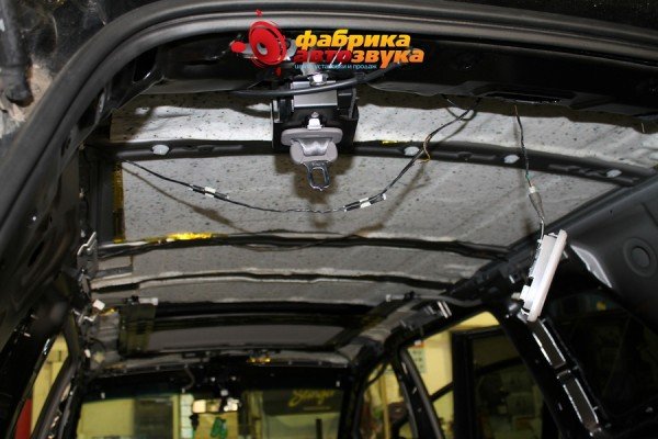 шумоизоляция потолка вторым слоем Comfort SsangYong Stavic