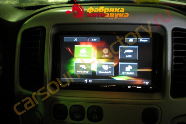 автомагнитола Sony XAV-E722 Sony XAV-E722 Ford Maverick