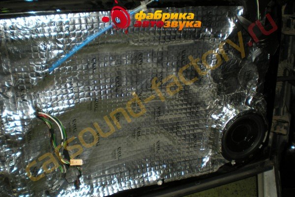 установка акустики DLS R6A DLS R6A Saab 9-3