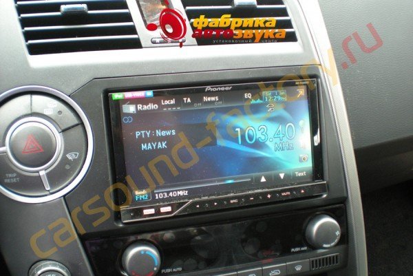 установка Pioneer AVH-P4300DVD Pioneer AVH-P4300DVD SsangYong Kyron