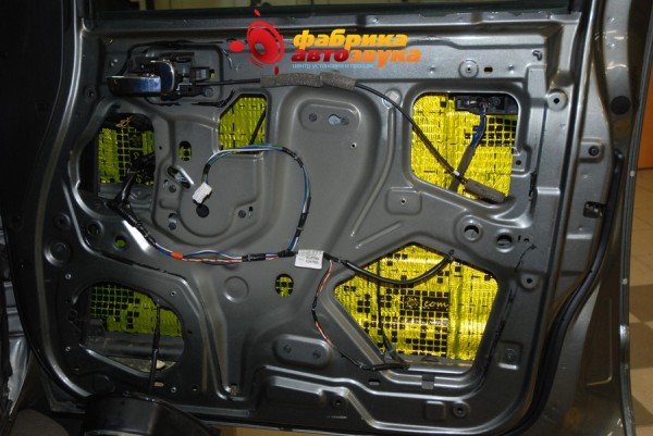 шумоизоляция дверей comfort gold Comfort Nissan Pathfinder