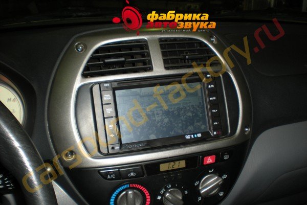 установка головного устройства Pioneer из Китая Pioneer из Китая Toyota RAV 4