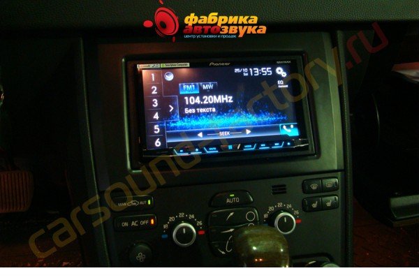 установка 2 дин магнитолы пионер пионер avh-x8600bt Volvo XC 90