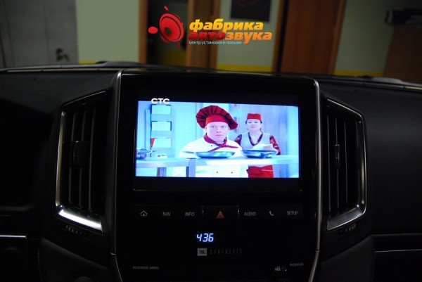 цифровое тв dvb-t2 Germis Toyota Land Cruiser 200 2016+