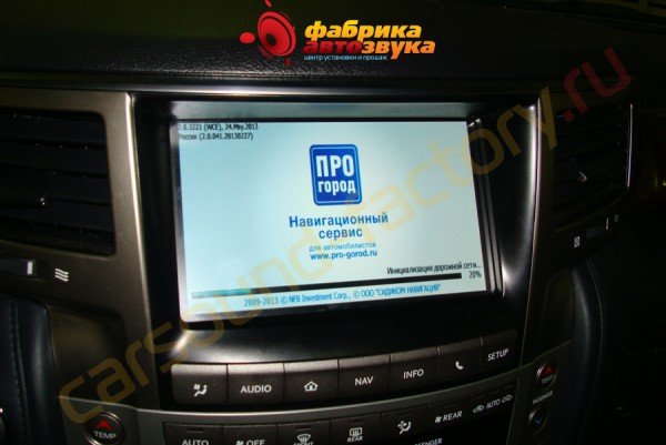 навигация Про город Navibox 9500 Lexus LX 570