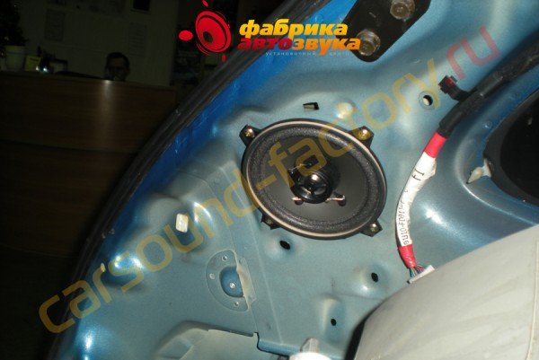 установка акустики DLS 125 DLS 125 Kia Rio