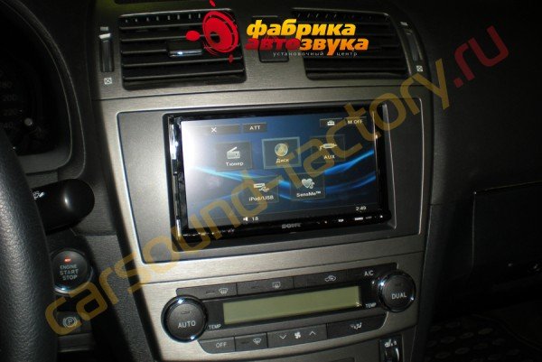 автомагнитола SONY XAV-E722 SONY XAV-E722 Toyota Avensis