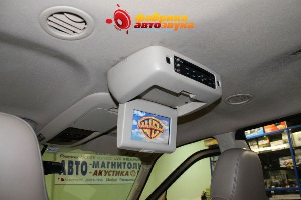 подключение потолочного монитора - Ford Expedition