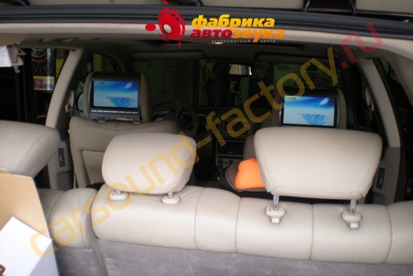 подголовники с монитором AVIS AVIS Nissan Murano