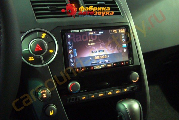 установка автомагнитолы Pioneer AVH-P8400BT Pioneer AVH-P8400BT SsangYong Kyron