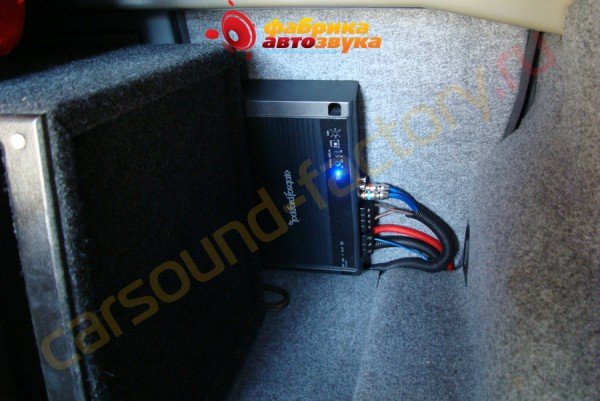 усилитель rockford fosgate BMW 5 series