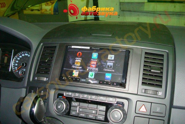 подключение GPS модуля к Pioneer AVH-P8400BT Pioneer AVH-P8400BT Volkswagen Multivan