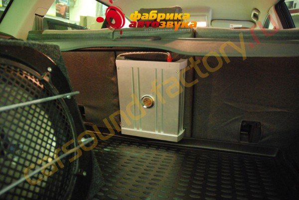 установка усилителя DLS DLS MA41 Opel Antara