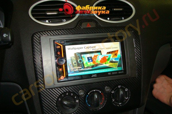 автомагнитола JVC KW-V20BT JVC KW-V20BT Ford Focus 2