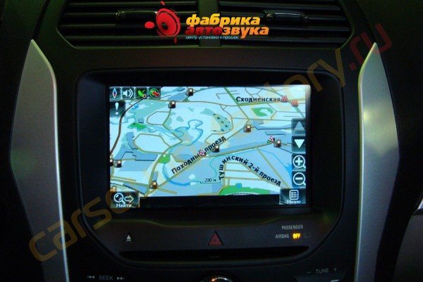 подключение GPS и интернета на штатную магнитолу - Ford Explorer