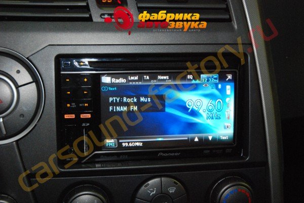 Установка магнитолы Pioneer AVH-P3200BT Pioneer AVH-P3200BT SsangYong Kyron