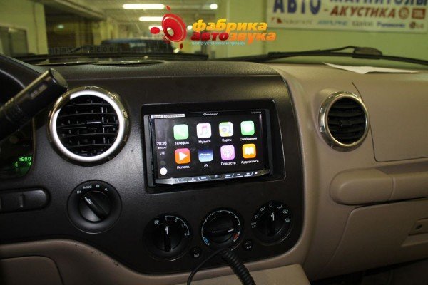 2din автомагнитола Pioneer Pioneer AVH-X8800BT Ford Expedition