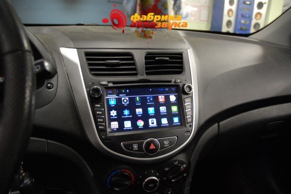 Подключение штатной автомагнитолы - Hyundai Solaris