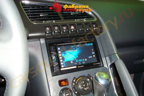 автомагнитола (головное устройство) Pioneer AVH-X1600DVD Peugeot 3008