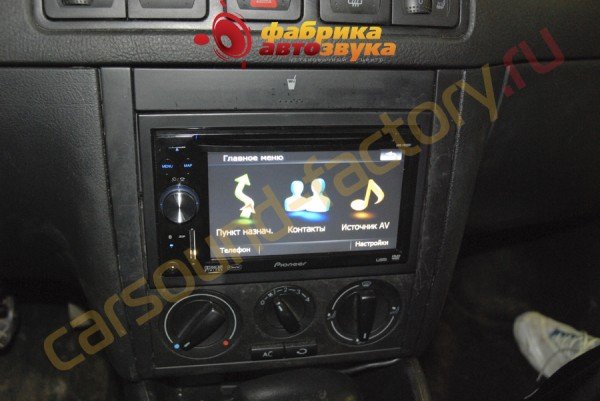Автомагнитола Pioneer AVIC-F900BT Pioneer AVIC-F900BT Volkswagen Golf 4