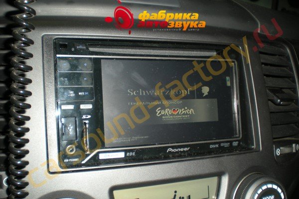 установка цифрового tv-тюнера AVIS AVS2000DVB AVIS AVS2000DVB Kia Magentis