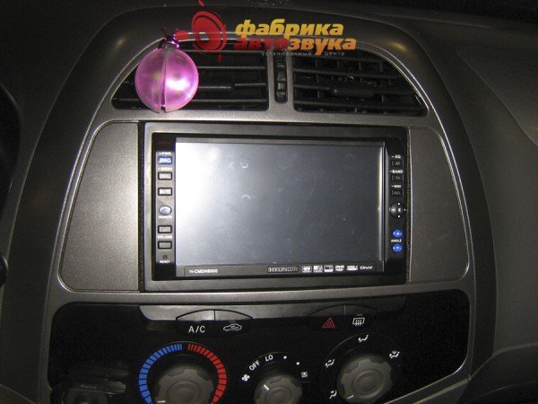 Установка магнитолы Hyundai H-CMDN6000 Chery Tiggo