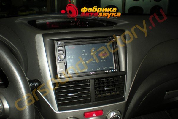 установка магнитолы Prology MDN-2640T Prology MDN-2640T Subaru Impreza (Impreza WRX)